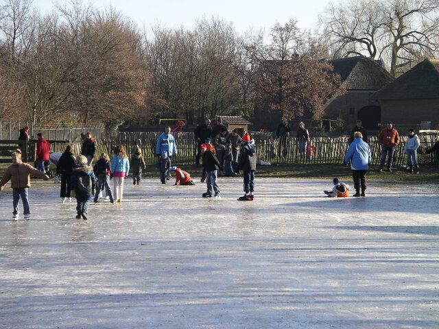 Schaatsen op De Vergert